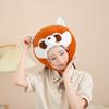 Brown Raccoon Hood Hat, Photo Props, Cartoon Hood, Performance Props