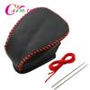 Color My Life Leather Car Gear Shift Collars for Infiniti QX50 QX70 QX80 EX FX35 37 G37 Gear Head Shift Knob Protection
