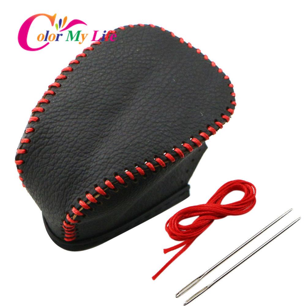 Color My Life Leather Car Gear Shift Collars for Infiniti QX50 QX70 QX80 EX FX35 37 G37 Gear Head Shift Knob Protection