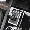 Gear Head Shift Knob Handle Decoration Cover Trim For Mitsubishi Outlander  2024 2025 ABS Carbon Fiber Accessories Interior