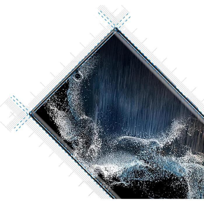 Screen Protector - Phonillico - Samsung Galaxy S22 ULTRA 5G - Pack of 2 - Scratch-resistant - Ultra Thin