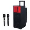 Malata M+9789 Outdoor Karaoke Bluetooth Speaker with Wireless Mics CN Plug (adapter Included)