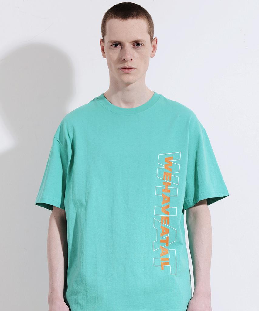 Wihaebeueoteil Layer Logo Tshirts (Mint)