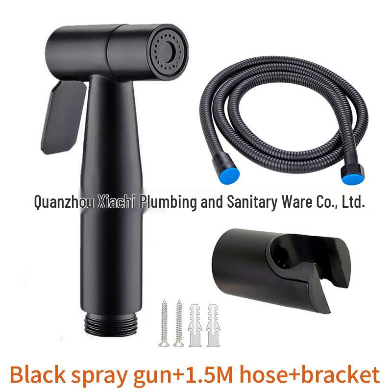 304 Stainless Steel High-Pressure Bidet Spray Gun for Toilets