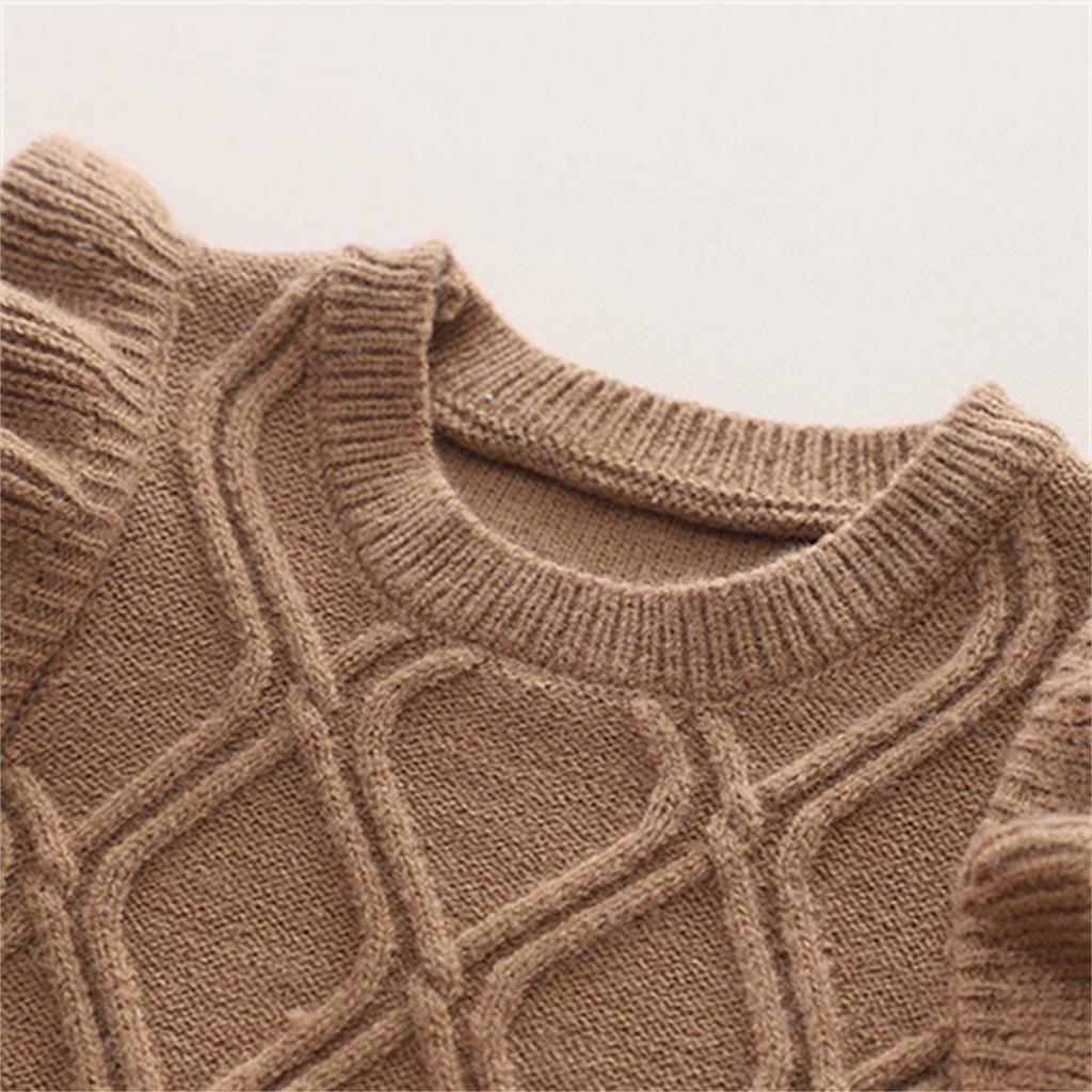 2024 3Pcs Spring Baby Girls Clothing Sets Children Knitted Vest Lace Shirt Pants  Suit Infant Floral Princess Clothes Kids Outfits
