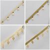 3/6M Japanese Style Wood Bead Pendant Tassel Fringe Lace Trim Edge Diy Upholstery Chandelier Tablecloth Curtain Decor Accessory