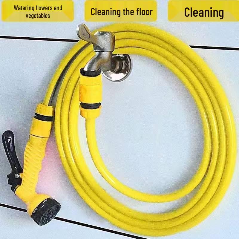 Multifunctional Garden Hose & Water Gun for Car Wash, Flowers, Vegetables, & Balcony Use