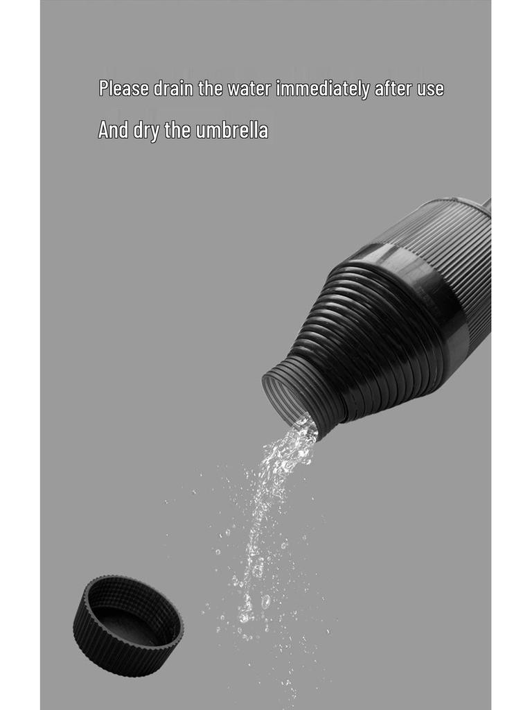 Duży parasol golfowy podwójnego przeznaczenia z wbudowanym wodoodpornym pokrowcem, kolorowy design, odpowiedni na każdą pogodę.