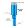 Diamond Coated Drill Bit Tile Marble Glass Ceramic Hole Saw Dry Drill Diamond Core Bit 6MM 8MM 10MM 12MM 14MM 16MM Self-cooling