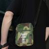 Korean Style Mini Crossbody Bag Zippers Shoulder Chest Bag Retro Men Sling Bag  Shopping