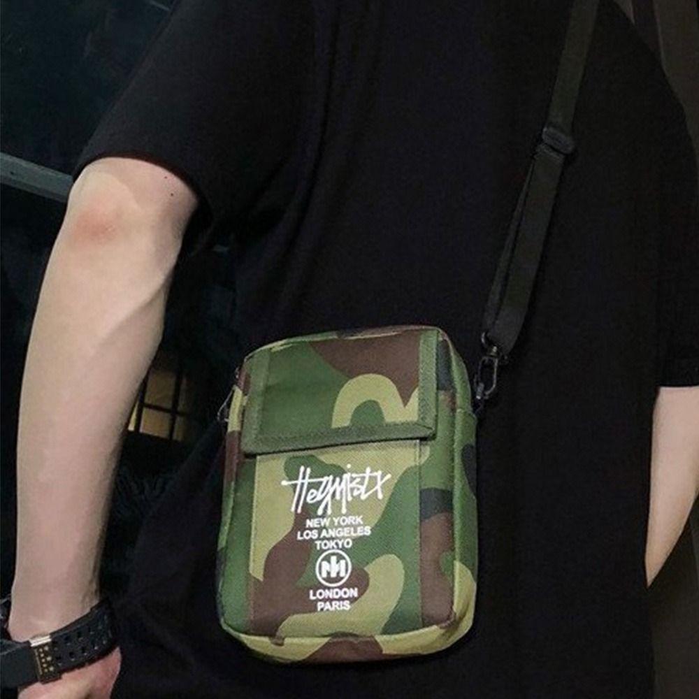 Wallets Men Sling Bag Zippers Shoulder Chest Bag Fashion Design Mini Crossbody Bag  Male