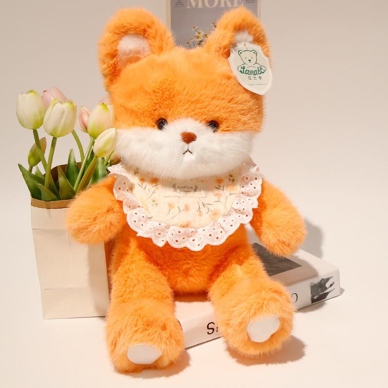 Cute Fox Panda And Rabbit Plush Toys With Soft Cotton Filling Great Gift For Girls And Boys