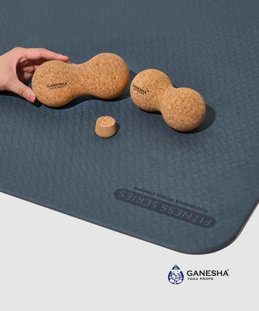 GANESHA YOGA PROPS Ganesha Cork Massage Ball Dual Standard