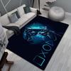 Gaming Teppich für Jungenzimmer Gamer Teppich mit Gamecontroller Teppich für Spielzimmer Esports-Raum und Jungen Spielzimmer-Themen Schlafzimmer Bodenmatte