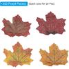 PATIKIL Artificial Leaves, 200 Pcs Mixed Fall Maple Autumn Fake Leaf for Wedding Party Thanksgiving Halloween Decoration, 4 Assorted Color