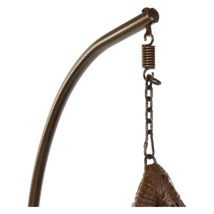 Gartenstuhl - KunstRattan - Aluminium - Grau - Ergonomisches Design