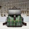 Fashion Contrast Backpack Dating Versatile College Style Backpack Student School Bag Women's Bag