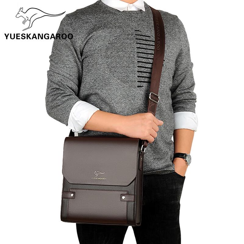 YUESKANGAROO Men s Business Shoulder Bag