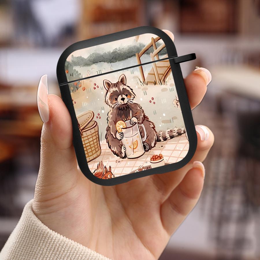 Forest Animals Earphone Cases Cover Case For Airpods 3 1 Pro3 Pro 4 2 Pro2
