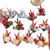 Mori Style Reindeer Antler & Ear Hair Clip - Cute Christmas Headdress for Kids