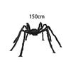 Nuovo Peluche Halloween Ragno Gigante Realistico Simulazione Morbido Ragni Neri Grandi Decorazioni Scherzose per Esterno Ragni Halloween