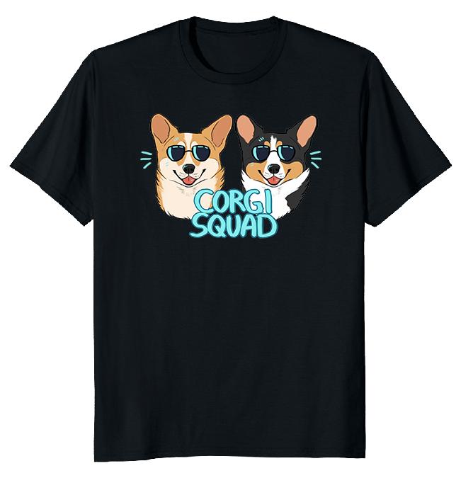 

Футболка унисекс Corgi Squad Dog Lovers