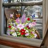 Flower Butterfly Window Sticker Self Adhesive Removable Glass Decal Decor