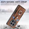 Luxury Leather Car Magnetic Wallet Case for Xiaomi Redmi Note 14 Pro Plus Ring Stand Card Slot Cover for Redmy Note14 Note14pro+