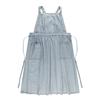 Vintage Denim Apron Premium Cotton Canvas Heavy-Duty Apron Adjustable Waist Machine Washable Bib Apron Kitchen Cooking Baking