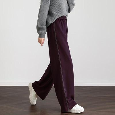 Demana Women's Elastic Waist Twill Casual Pants