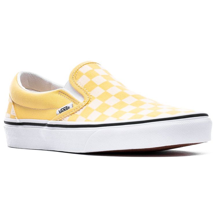Vans Slip-On Low Top Skate Shoes Women Sneakers Yellow VN0A4U38WRZ