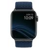 Uniq Pasek Aspen Apple Watch 40/38/41Mmseries 1/2/3/4/5/6/7/8/9/Se/Se2 Braided Niebieski/Oxford Blue
