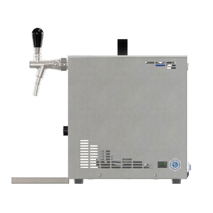 Tireuse à bière - ICH-ZAPFE.DE - PYGMY 25 - 35 litres/h - Kit de nettoyage inclus - Gris