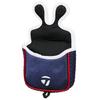 TaylorMade Austec Putter Cover, Mallet, Black/Red, Men's, 25SS