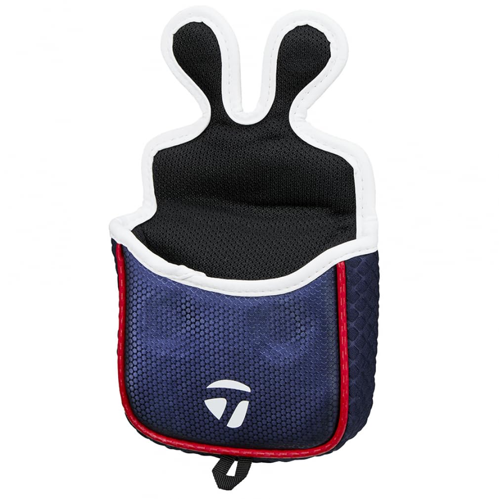 TaylorMade Austec Putter Cover, Mallet, Black/Red, Men's, 25SS