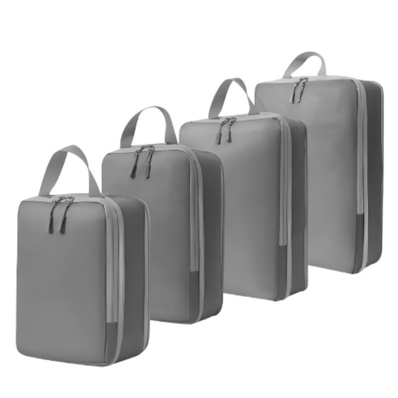 8pcs Cube Compression Travel Storage Bags Travel Box Breathable And Foldable Por