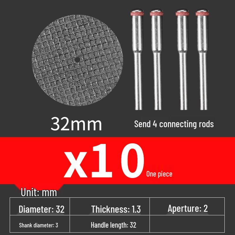 Mini Angle Grinder Blades - Resin Cutting Discs & Grinding Wheels for Stainless Steel
