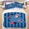 Eeyore Comforts Tigger Teddy Bear Bedding 1 Duvet Cover 2 Pillowcase Without Core Soft And Comfortable Bedding Set Duvet Cover And Pillowcase