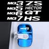ABCH1 4Pcs Stainless Steel Car Door Lock Buckle Cover Accessories For Morris Garages MG Cyberster MG3 MG5 MG7 MG6 ZS ES5 ONE HS MG4 EV