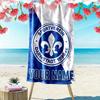 Asciugamano da Spiaggia con Stampa Nome Personalizzato SV Darmstadt 98, Asciugamano Grande Morbido Asciugatura Rapida per Spiaggia Campeggio Nuoto_xia
