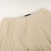 Theory Beige 100% Linen Pleated Skirt skirt S beigeUsed