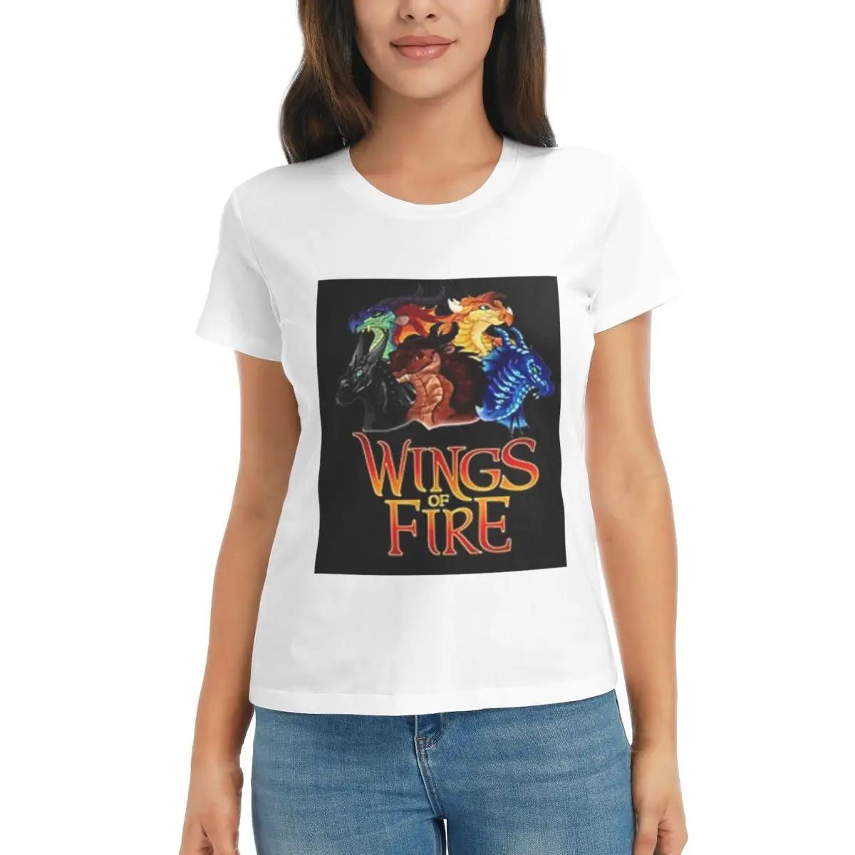 Women TShirt Wings Of Fire All Together Summer Short Sleeve Tees Round Neck Cotton T Shirts Clothes Tops Streetwear S