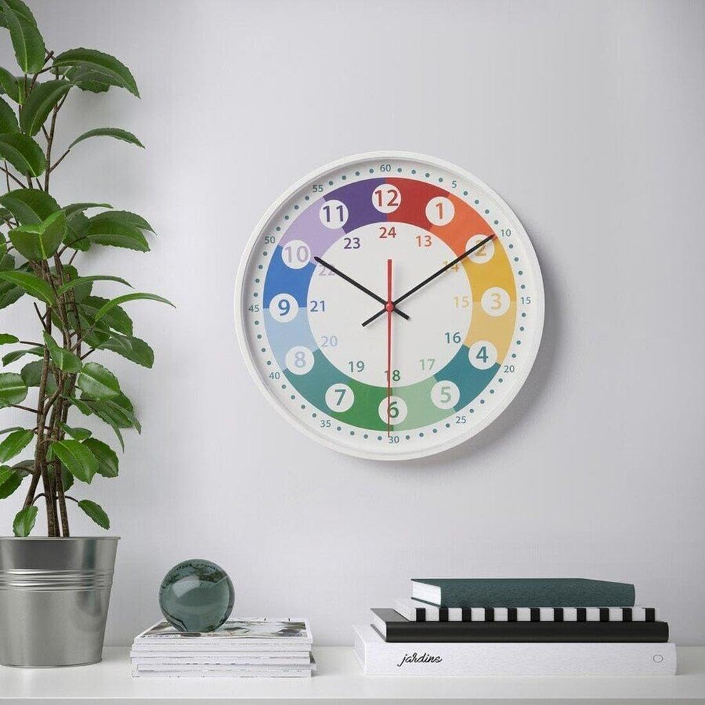 KORVTRAD Wall Clock - Low Power Consumption  Multicolor 28 Cm 005.703.35