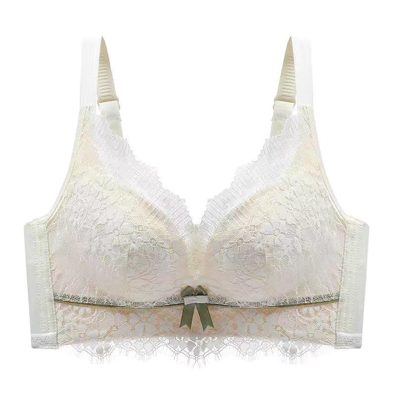 

Новий бюстгальтер, маленькі груди показують великі, зібрані, тонкі вгорі та товсті внизу, без сталевого кільця, приємна до шкіри сексуальна білизна 90