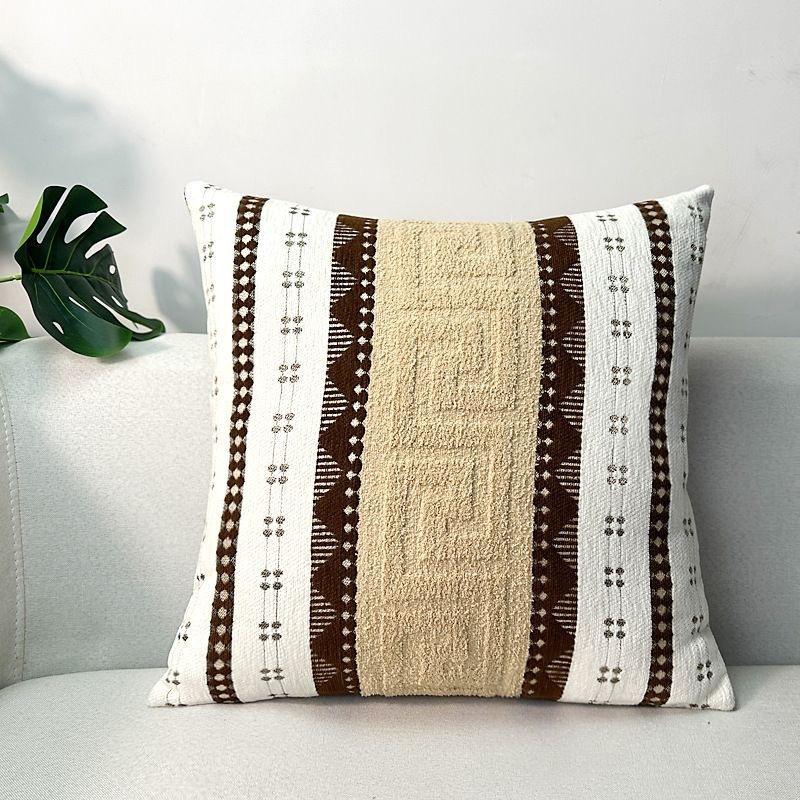 Sofa Pillow Case Without Core, Single-sided Chenille Pillow Case, Office Living Room, Bedroom, Bay Window, Bedside Pillow Case