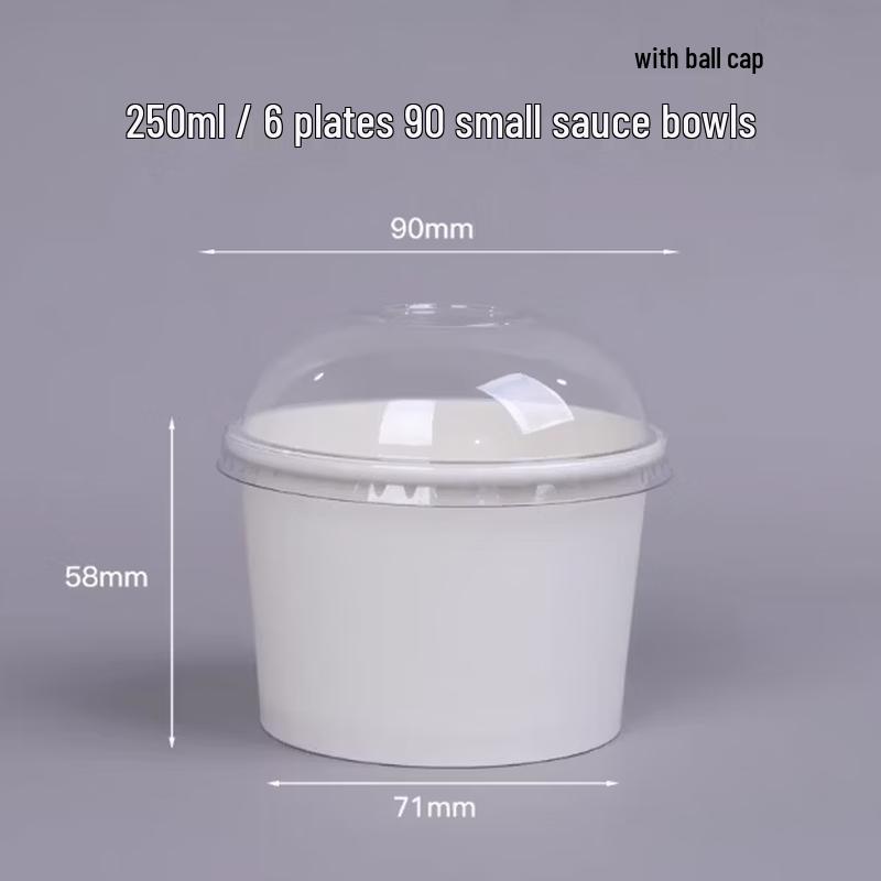 Disposable Tasting Paper Bowls