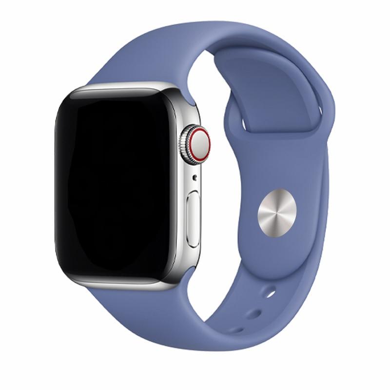 Silikonový řemínek pro řemínek Apple Watch 44 mm 49 mm 45 mm 41 mm 40 mm 42 mm 38 mm náramek iwatch série 9 7 se 3 4 5 6 8 Pásek Ultra2