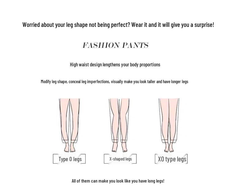 High-Quality Women's Micro-Flare High-Waisted Slimming Pants for Spring/Autumn