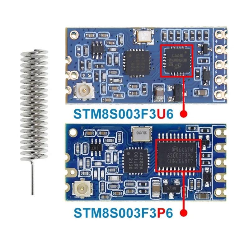 HC-12 433Mhz SI4438/4463 Wireless Serial Port Module 1000M Replace Bluetooth-compatible with Antenna