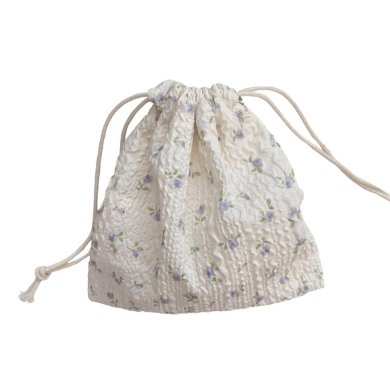 Wiederverwendbarer Polyester-Kordelzugbeutel Aufbewahrung Organisiert Für Beauty-Tools Schmuck Praktische Reise-Accessoires Beutel